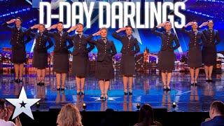 D-Day Darlings' captivating tribute to Wartime Heroes | Unforgettable Audition| Britain's Got Talent