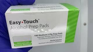 EasyTouch Cheappinz Alcohol Prep Pads