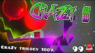 Finishataan CraZy-trilogia! CraZy III 100% By DavJT | Geometry Dash Suomi