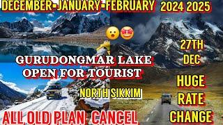 North Sikkim Tour 2025|Gangtok To Gurudongmar Lake|Zero Point|Sikkim Tour 2025