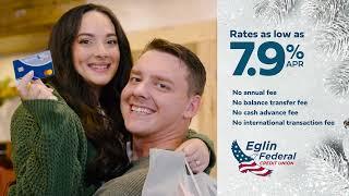 Enjoy surprising the ones you love with an Eglin FCU Mastercard®