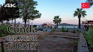 Cunda (Alibey) Island / BALIKESIR / TURKEY - 4K 60fps - Walking Tour