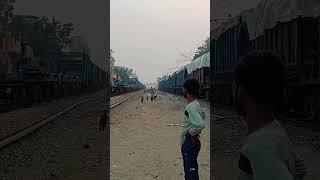 Nawada doubling Update | Dono Track per Train ka crossing Ek Sath.#nawada #nawadarail#nawadastation
