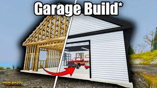 I "Tried" to Build The Garage Again | Mon Bazou (Hard Mode + Permadeath)