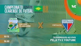  AO VIVO: São João do Jaguaribe x Fortaleza - Campeonato Cearense de Futsal