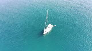 Croatia: Sailing - Drone view of Dajla lagoon / Kroatien: Drohnen-View - Dajla Lagune -FIMIX8MINI