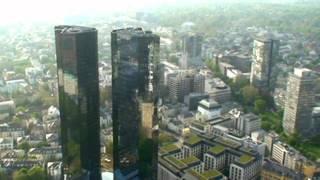 Frankfurt, Germany: 656 ft. Above City In Main Tower (HD)