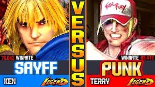 SF6 Terry Bogard (Punk Vs Sayff) Ken ▰ High Level