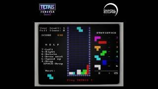 AcademySoft MS-DOS version of Tetris