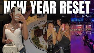 VLOG: New Year Reset 2025 | Starting New Habits, Girls Night , Gym Journey , cooking + More !