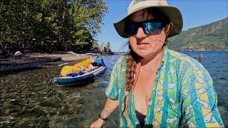 Circumnavigating Comox Lake || Paddle Board Camping on Vancouver Island