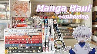 Manga Haul + Unboxing || April 