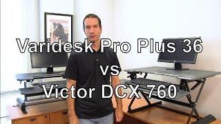 Standing Desk Review: Varidesk Pro Plus 36 Vs. Victor DCX760 Standing Desk