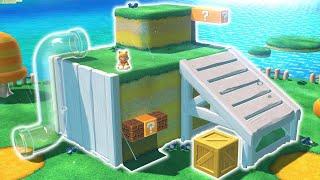 What If We Could Play the Title Screen Level in Super Mario 3D World?