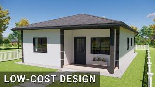 Simple House Design | 3 Bedroom House Plan | H3