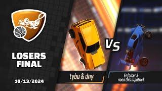 $100 Ranked Hoops 10/13/2024 Losers Final -  tybu & dny vs Enforcer & nooo this is patrick