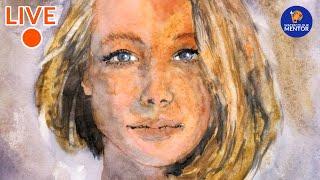 How To Paint A Detailed Watercolor Portrait: Simple Steps To Success