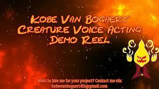 Kobe Van Bogaert-Creature Sample Voice Reel