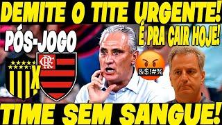 PEDE PRA SAIR TITE! PÓS-JOGO: FLAMENGO 0-0 PEÑAROL!