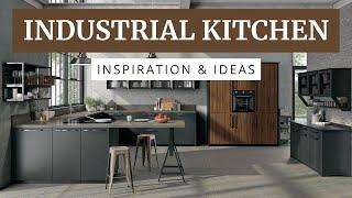 Modern Industrial Kitchen Cabinet Trends 2024  | Inspiration & Ideas for URBAN INDUSTRIAL Style