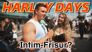 Was haben BIKER für eine INTIM-FRISUR? Straßenumfrage auf den Harley Days in Hamburg