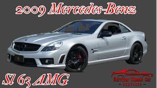 2009 Mercedes Benz SL 63 AMG Convertible 6 3L V8