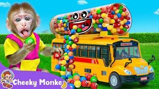 No No I Want to Go First  Rainbow Candy Song | Cheeky Monkey - Nursery Rhymes & Kids Songs