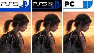 The Last of Us Part I | PS5 - PS5 Pro - PC | Graphics Comparison | Analista De Bits