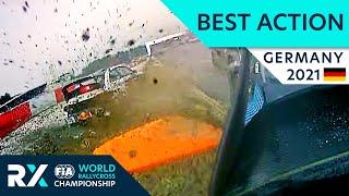 Best Rallycross Action of World RX of Germany 2021 : Best Nürburgring Rallycross Action