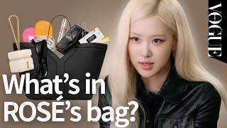 [ENG] ROSÉ sings her favorite carol! What's In My Bag | MY VOGUE