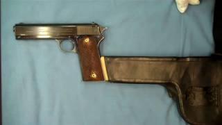 Colt's Model 1905 .45 ACP Pistol Holster Shoulder Stock Combination