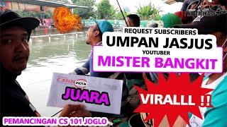 VIRALLL!!! UMPAN JASJUS Mister Bangkit Langsung Juara di Pemancingan CS 101 Joglo