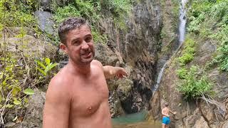 Tallest Waterfall in Koh Chang that you need to climb 30 minutes to get up to