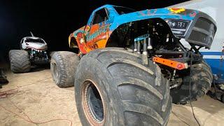 Vlog#1 with 2xtreme monster trucks in Mohave valley