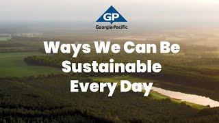 Ways We Can Be Sustainable Every Day | Georgia-Pacific