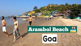 Arabbol Beach Goa | Part-02 | Goa trip | Goa Solo trip | Kwatle kumar | Kannada Vlog | Panaji goa