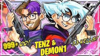 SEN TenZ & Demon1 DESTROYING RADIANTS !!! (33 Kills)