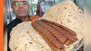 Traditional Iranian kebab but automatic کباب کوبیده اتوماتیک کبابی مهر و ماه