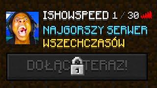 NAJGORSZY SERWER MILIONOWEGO YOUTUBERA w MINECRAFT