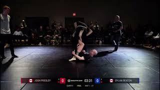 Josh Presley vs. Dylan Beaton - BJJ BLACK BELT MATCH HQ (Presley BJJ vs. Woodshop Jiu-Jitsu)