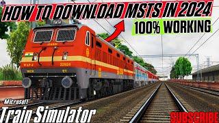 How to Download & Install MSTS with Indian Addons for FREE in 2024 - 100% WORKS! 