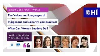 The Voices and Languages of Indigenous and Minority Communities: What Can Women Leaders Do?