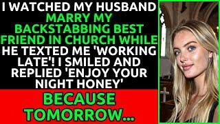 I Watched My Husband Marry My Backstabbing Best Friend in Church While He Texted Me 'Working Late'