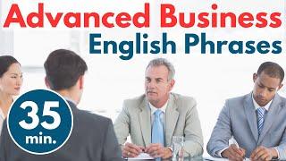 ADVANCED Business English Phrases For Confident Conversation | Business English Learning