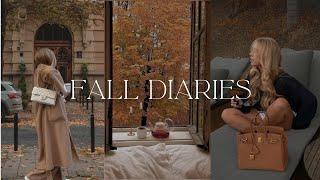 Fall Diaries   Hello Autumn! Staying in a Castle, Closet Declutter & Some Luxury Shopping! 