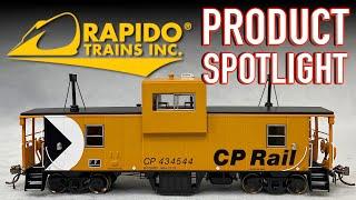 HO Scale Wide Vision Caboose Rapido Product Spotlight