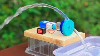 How to Make a Water Pump from Motor at Home | Awesome Ideas