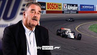 "Special memories, pretty scary memories" | Nigel Mansell reflects on taking part in the Indy 500