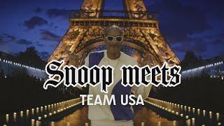 Snoop Dogg meets Team USA's Sara Hughes and Kelly Cheng