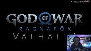 xQc Reacts to God of War Ragnarok Valhalla | The Game Awards 2023